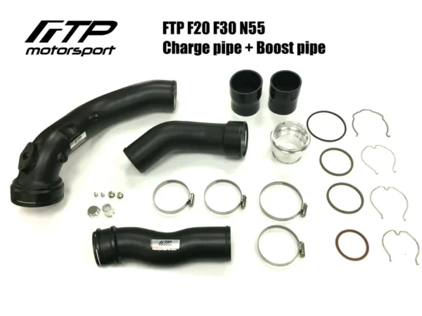 Boost Pipe Charge Pipe FTP Motorsport BMW N55 M135i M235i 335i 435i F20 F21 F22 F23 F30 F31 F32 F33 F34 F36 – Image 2