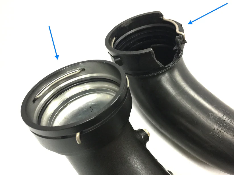 Boost Pipe Charge Pipe FTP Motorsport BMW N55 M135i M235i 335i 435i F20 F21 F22 F23 F30 F31 F32 F33 F34 F36 – Image 4