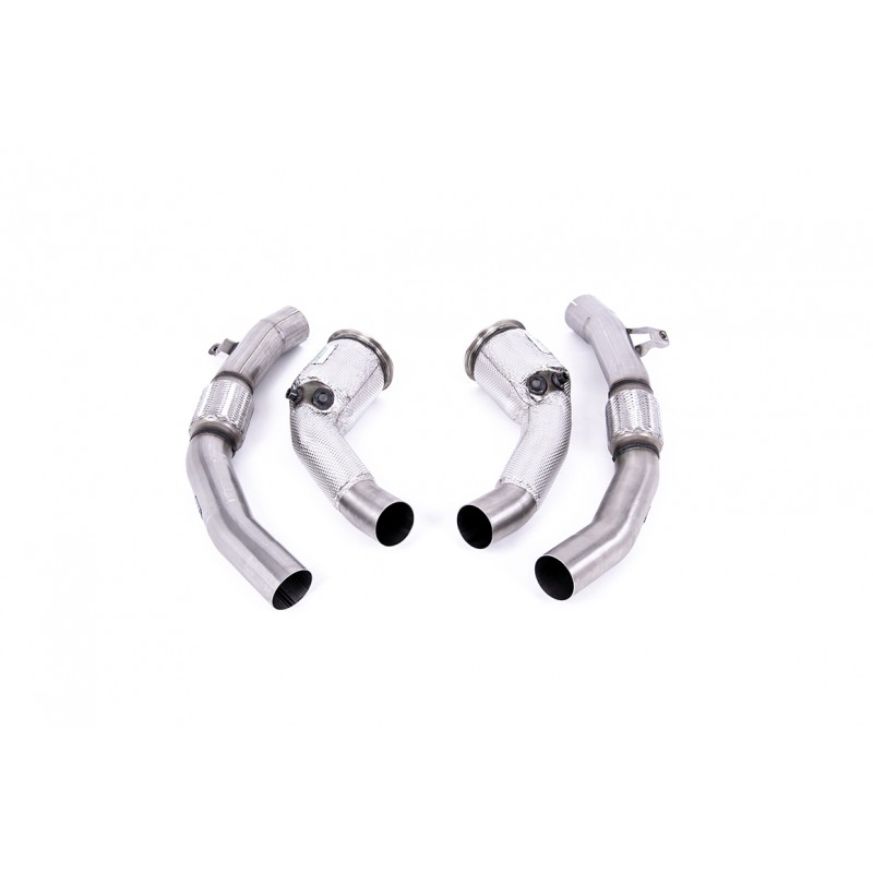 Downpipe descente de turbo + Catalyseur sport Milltek AUDI RS6 / RS7 C8 et S8 D5 OPF SSXAU871