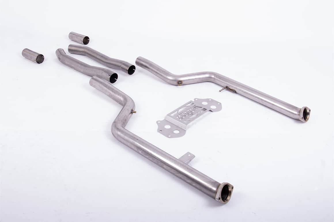 Ligne Intermédiaire Milltek Sport GPF/OPF Bypass Race BMW M3 G80 G81 M4 G82 G83 S58 Compétition (2020+) - SSXBM1194